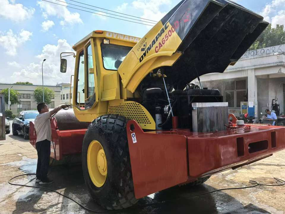 Used Original Road Roller DYNAPAC CA6500D Road Rollers High Quality Second Hand Construction Machinery - Compactor: Foto 4 Used Original Road Roller DYNAPAC CA6500D Road Rollers High Quality Second Hand Construction Machinery - Compactor: Foto 4