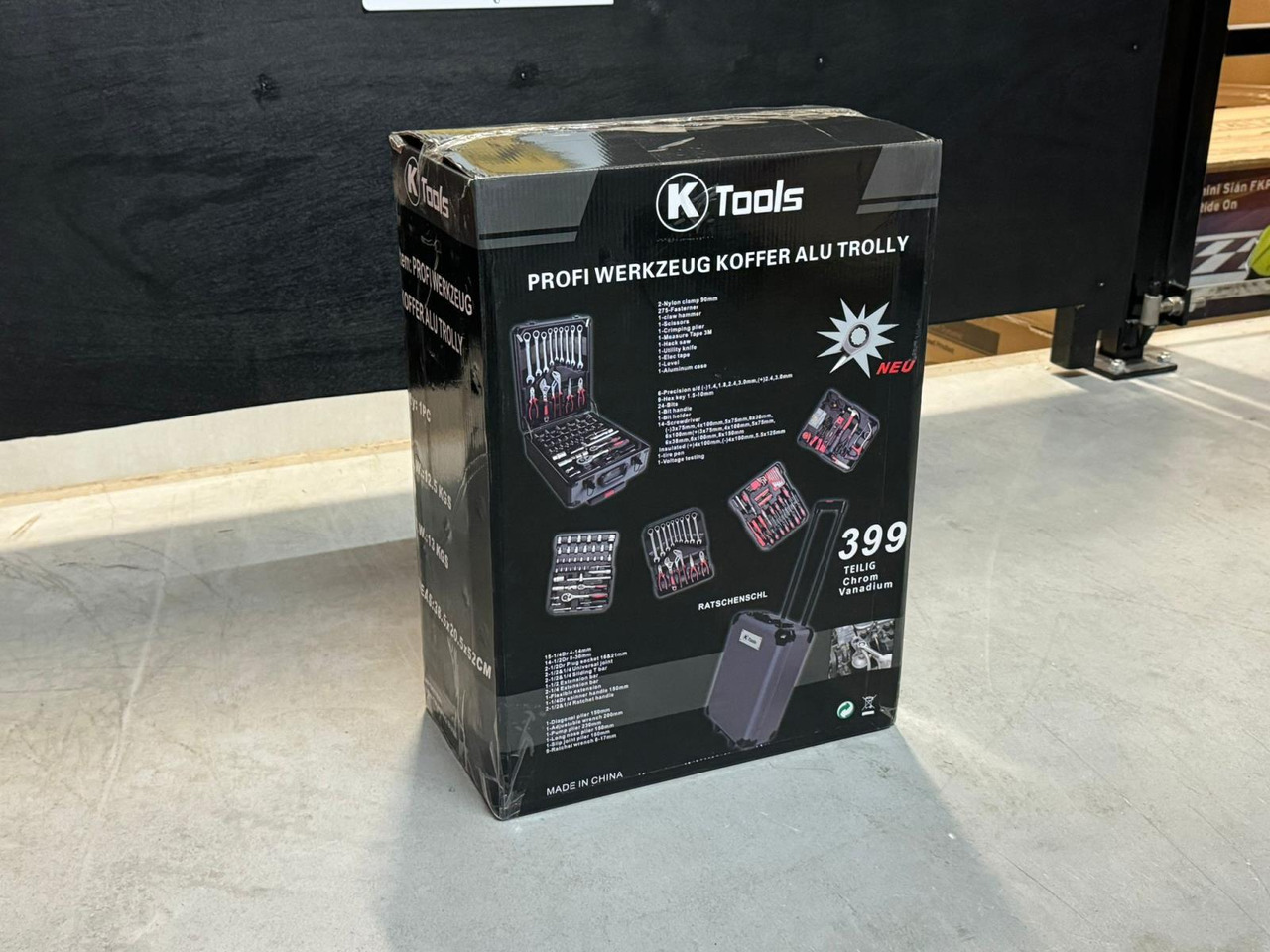 KTools gereedschapskoffer 399PCS - Echipament de atelier: Foto 1 KTools gereedschapskoffer 399PCS - Echipament de atelier: Foto 1
