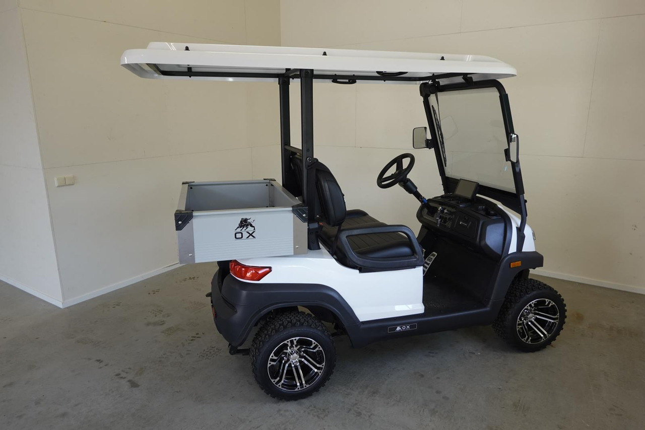 OX ZG2L 2-zits Golfkar met Laadbak Wit Nieuw - Mașină de golf: Foto 5 OX ZG2L 2-zits Golfkar met Laadbak Wit Nieuw - Mașină de golf: Foto 5
