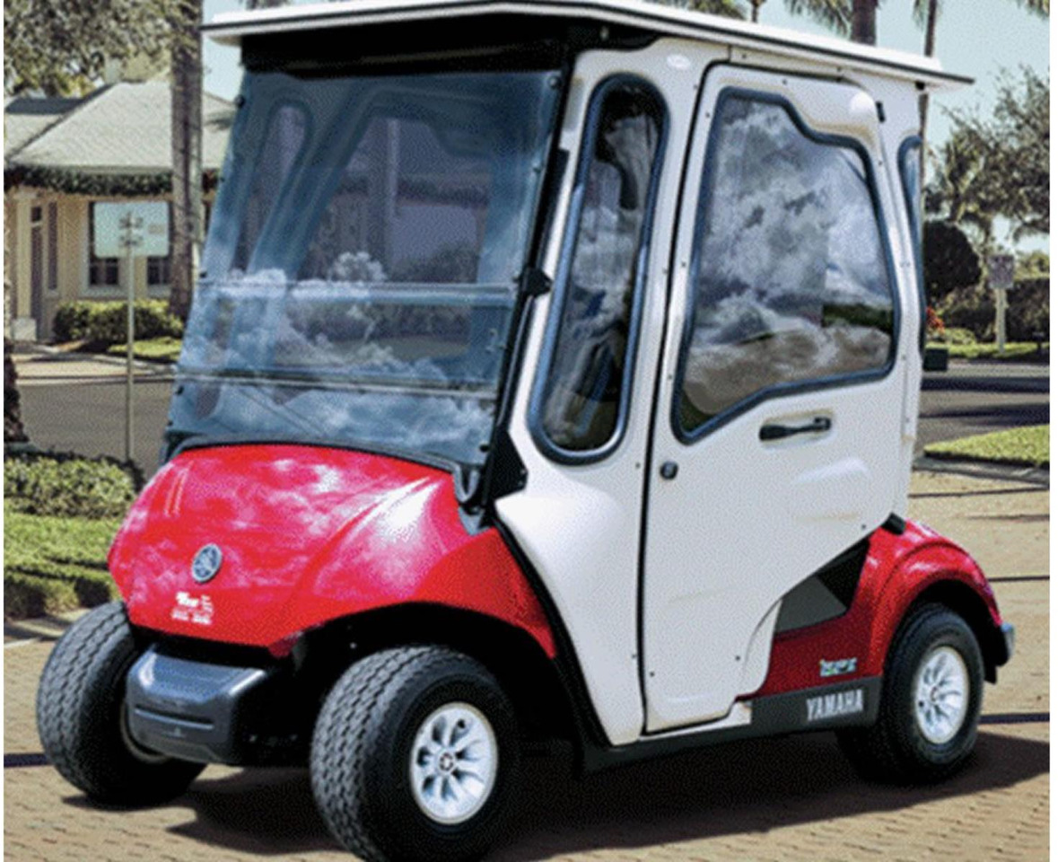 1x Curtis Street Pro Cabine voor Yamaha Drive2 wit - Piesă de schimb pentru Mașină de golf: Foto 1 1x Curtis Street Pro Cabine voor Yamaha Drive2 wit - Piesă de schimb pentru Mașină de golf: Foto 1