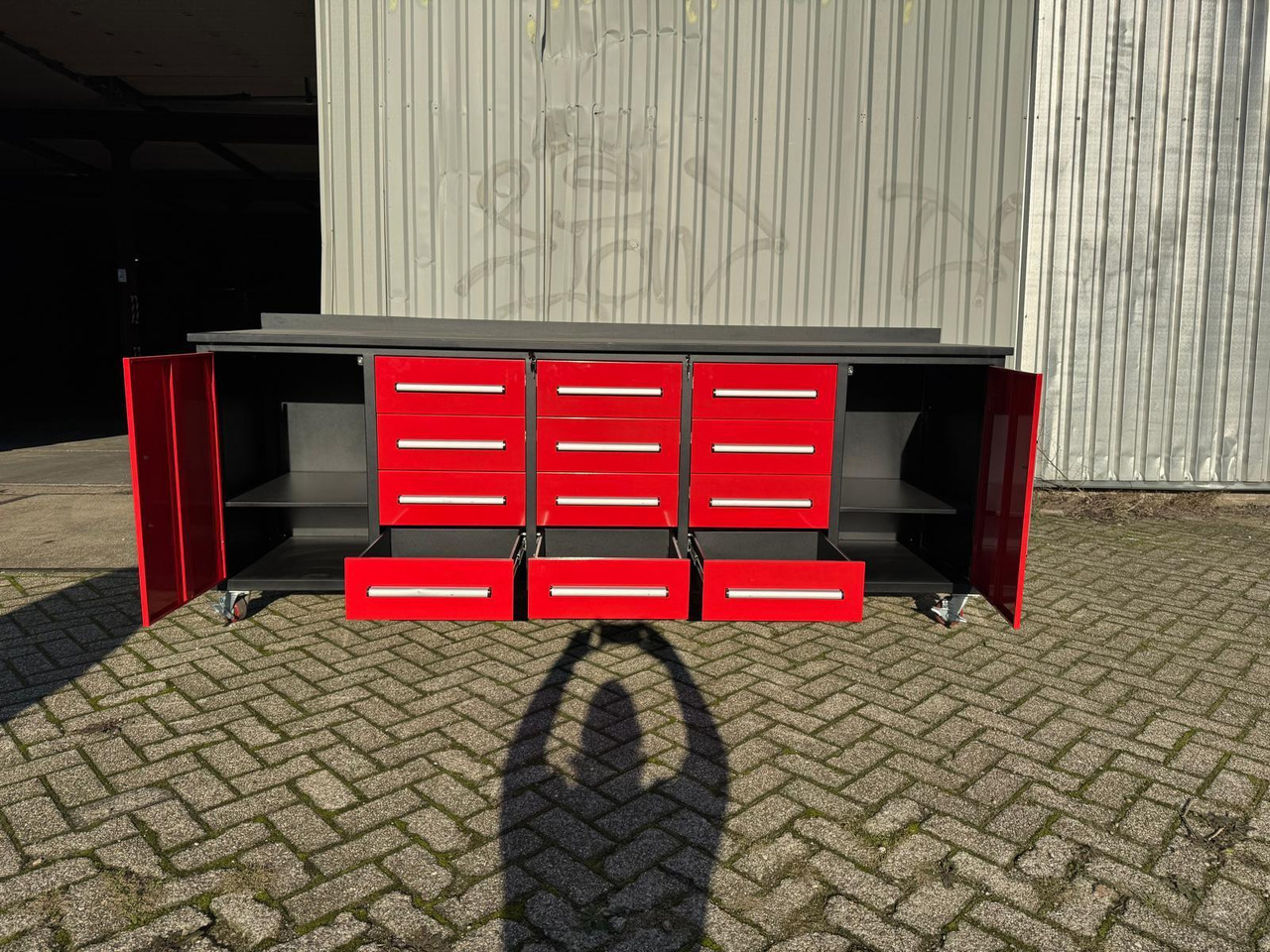 StahlWorks 10FT-12D-2-01C Gereedschapswand met 12 Lades en 2 Deuren (Nieuw) - Echipament de atelier: Foto 2 StahlWorks 10FT-12D-2-01C Gereedschapswand met 12 Lades en 2 Deuren (Nieuw) - Echipament de atelier: Foto 2
