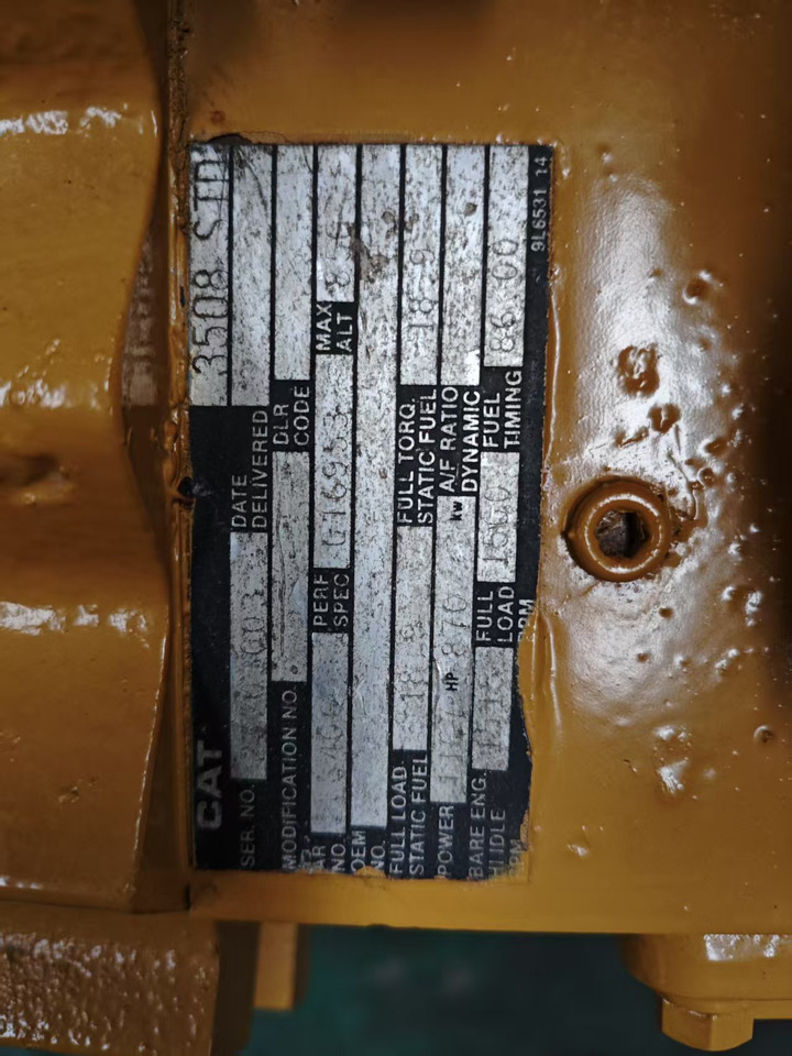 CATPILLAR 3508 - Unealtă/ Echipament: Foto 4 CATPILLAR 3508 - Unealtă/ Echipament: Foto 4