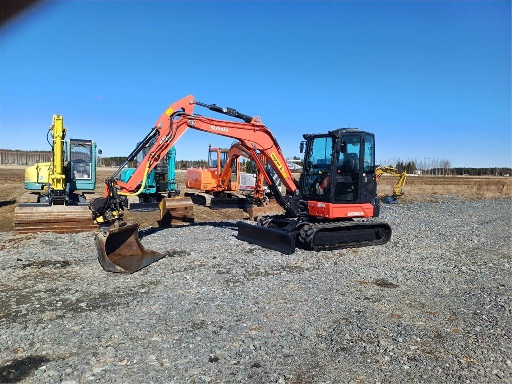 Kubota KX060-5 Engcon pyörittäjällä - Mini excavator: Foto 1 Kubota KX060-5 Engcon pyörittäjällä - Mini excavator: Foto 1