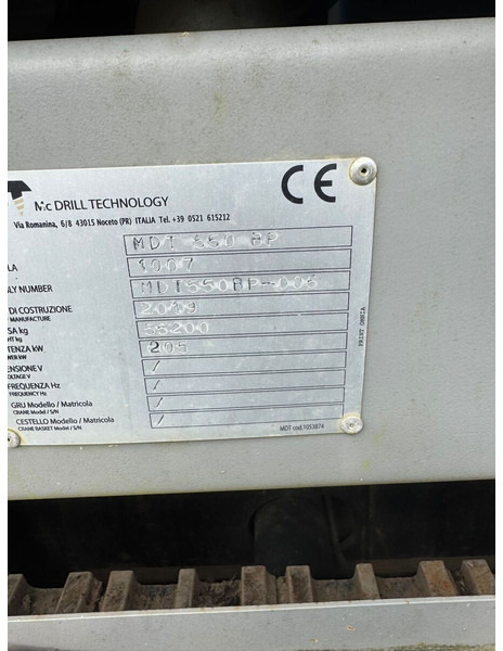 MDT 550 BP - Maşină de foraj: Foto 2 MDT 550 BP - Maşină de foraj: Foto 2
