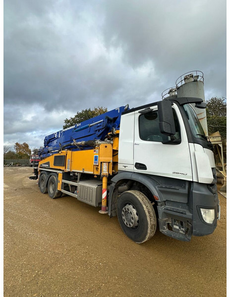 Mercedes-Benz Actros - Pompă de beton staționară: Foto 2 Mercedes-Benz Actros - Pompă de beton staționară: Foto 2