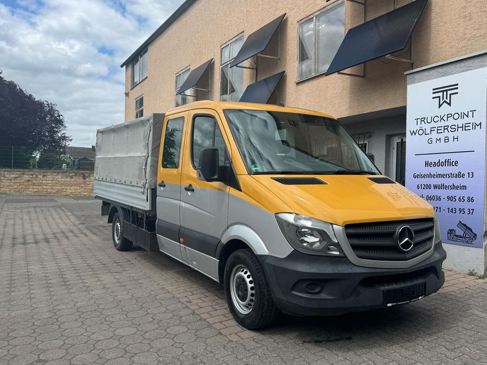 Mercedes-Benz 316 CDI/DK/Ahk/Top-Zustand/Tüv-Neu! - Autoutilitară cu prelată, Autoutilitară cabină dublă: Foto 1 Mercedes-Benz 316 CDI/DK/Ahk/Top-Zustand/Tüv-Neu! - Autoutilitară cu prelată, Autoutilitară cabină dublă: Foto 1