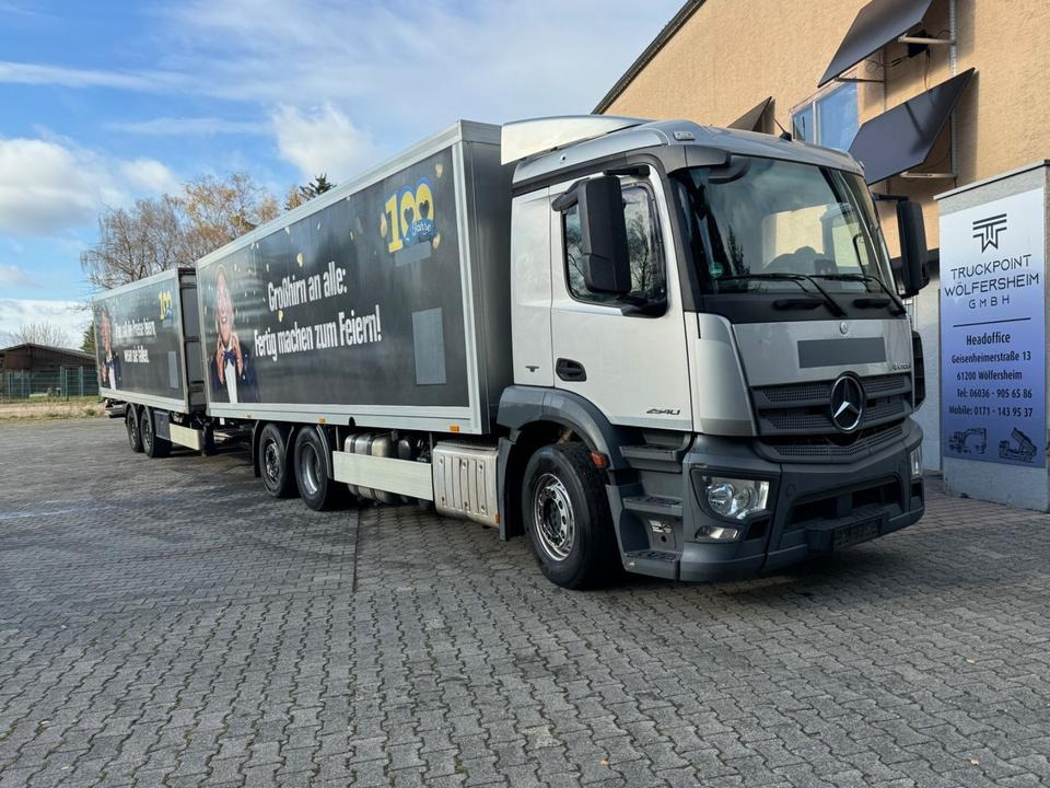 Mercedes-Benz Antos 2540/Durchladbar/2xLBW/Frigoblock/2instock - Camion furgon: Foto 1 Mercedes-Benz Antos 2540/Durchladbar/2xLBW/Frigoblock/2instock - Camion furgon: Foto 1