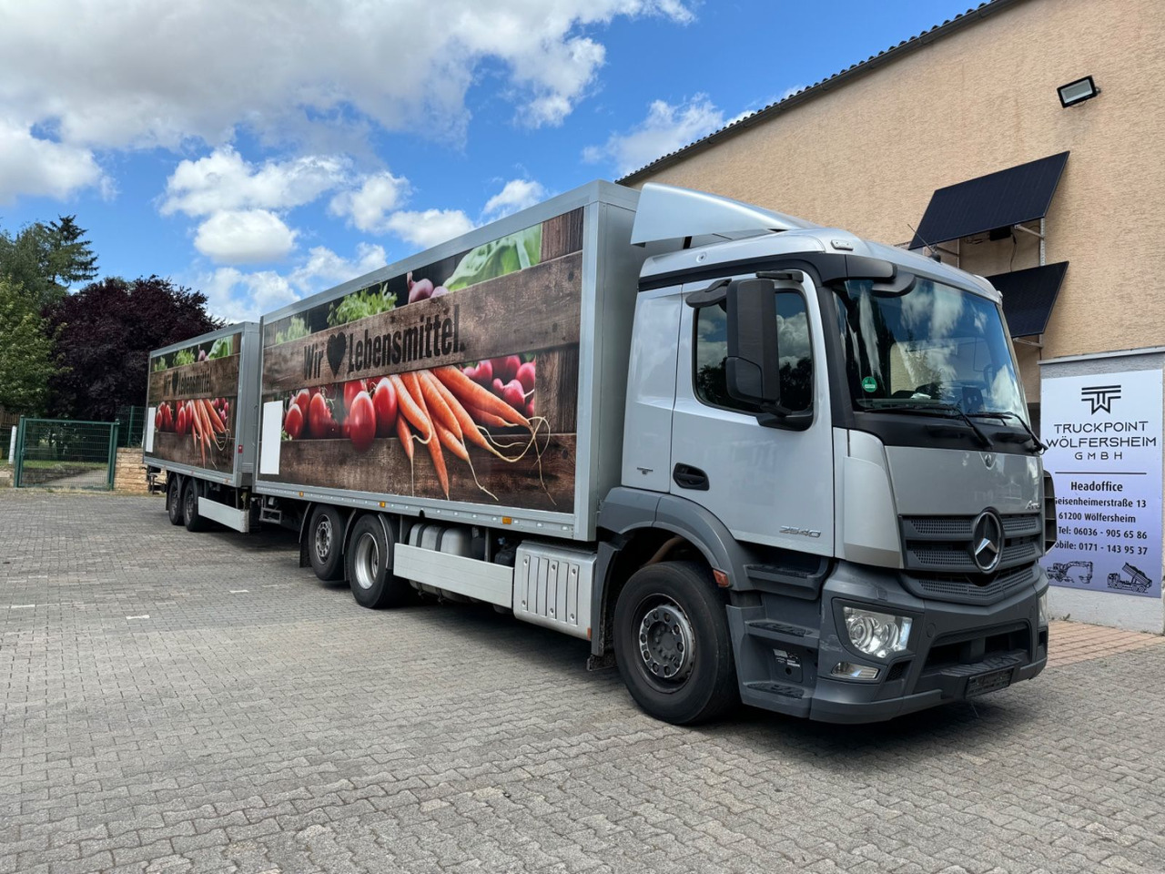 Mercedes-Benz Antos 2540/Durchladbar/2xLBW/Frigoblock - Camion frigider: Foto 1 Mercedes-Benz Antos 2540/Durchladbar/2xLBW/Frigoblock - Camion frigider: Foto 1