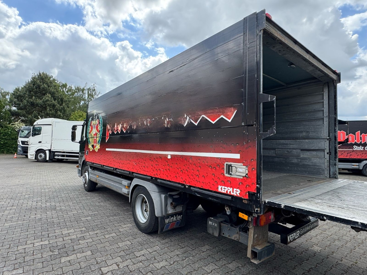 Mercedes-Benz Atego1523/B-L/LBW/AHK/aus.1Hand - Camion pentru transportul băuturilor: Foto 4 Mercedes-Benz Atego1523/B-L/LBW/AHK/aus.1Hand - Camion pentru transportul băuturilor: Foto 4