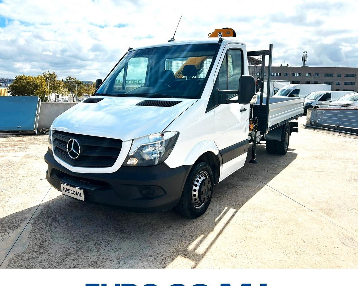 Mercedes Benz Sprinter 419 Cassone Fisso + Gru - Autoutilitară cu platformă: Foto 1 Mercedes Benz Sprinter 419 Cassone Fisso + Gru - Autoutilitară cu platformă: Foto 1