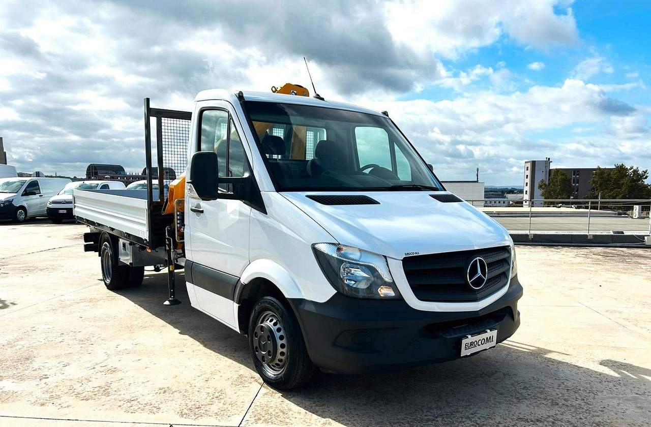 Mercedes Benz Sprinter 419 Cassone Fisso + Gru - Autoutilitară cu platformă: Foto 3 Mercedes Benz Sprinter 419 Cassone Fisso + Gru - Autoutilitară cu platformă: Foto 3