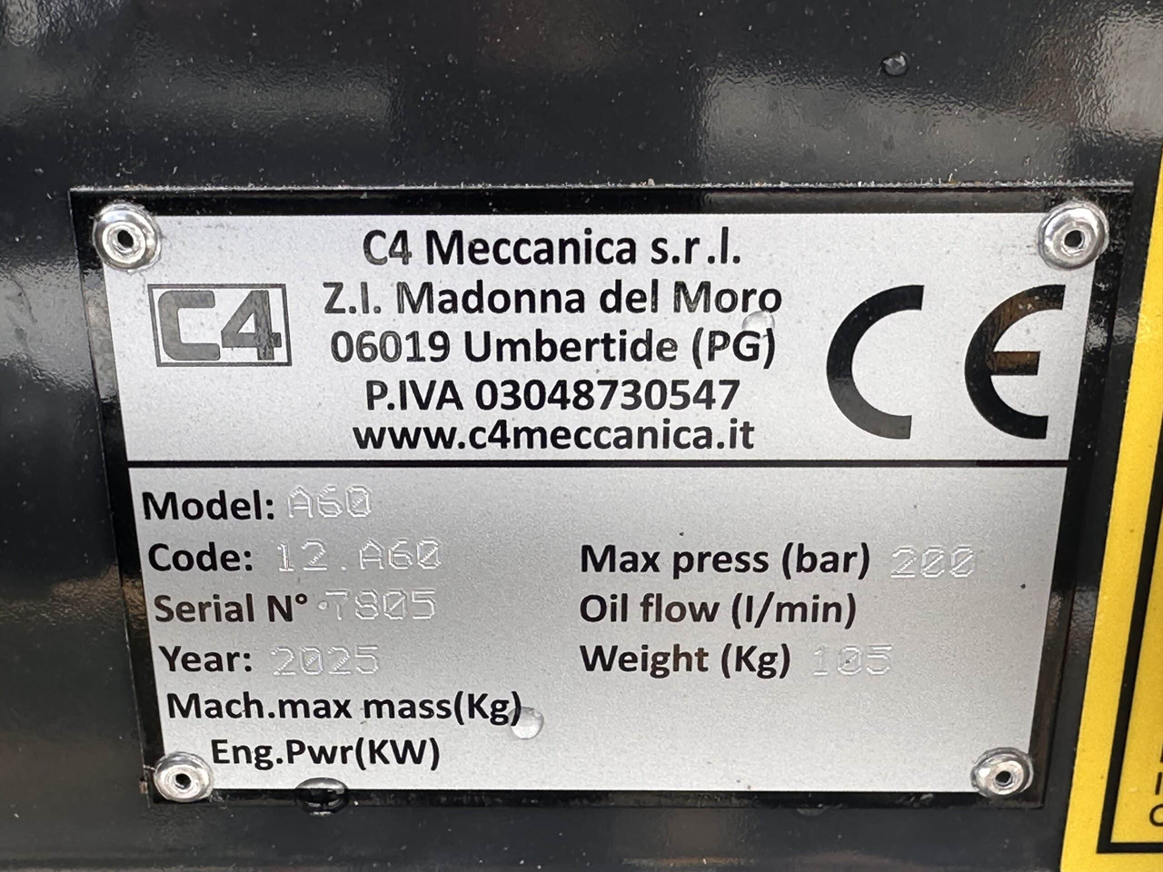 C4 A60 - Alte utilaje: Foto 5 C4 A60 - Alte utilaje: Foto 5