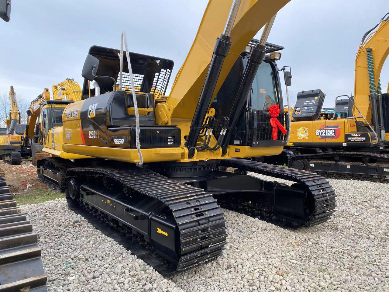 Excavator pe şenile CATERPILLAR 329D: Foto 16
