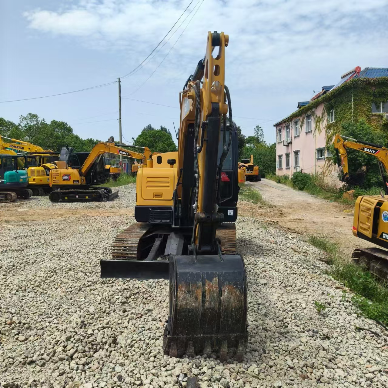 SANY SY60C - Excavator pe şenile: Foto 3 SANY SY60C - Excavator pe şenile: Foto 3
