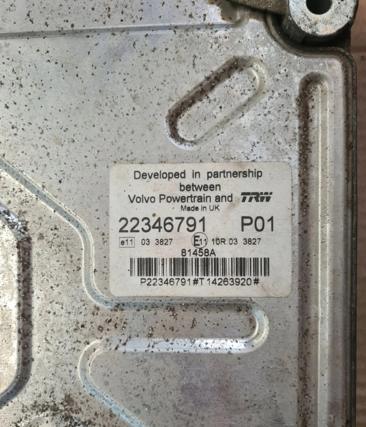 KASETA KOMPUTER MODUŁ SILNIKA ECU VOLVO FH 16 D16E EURO 5 22346791 P01 - Calculator de bord: Foto 3 KASETA KOMPUTER MODUŁ SILNIKA ECU VOLVO FH 16 D16E EURO 5 22346791 P01 - Calculator de bord: Foto 3