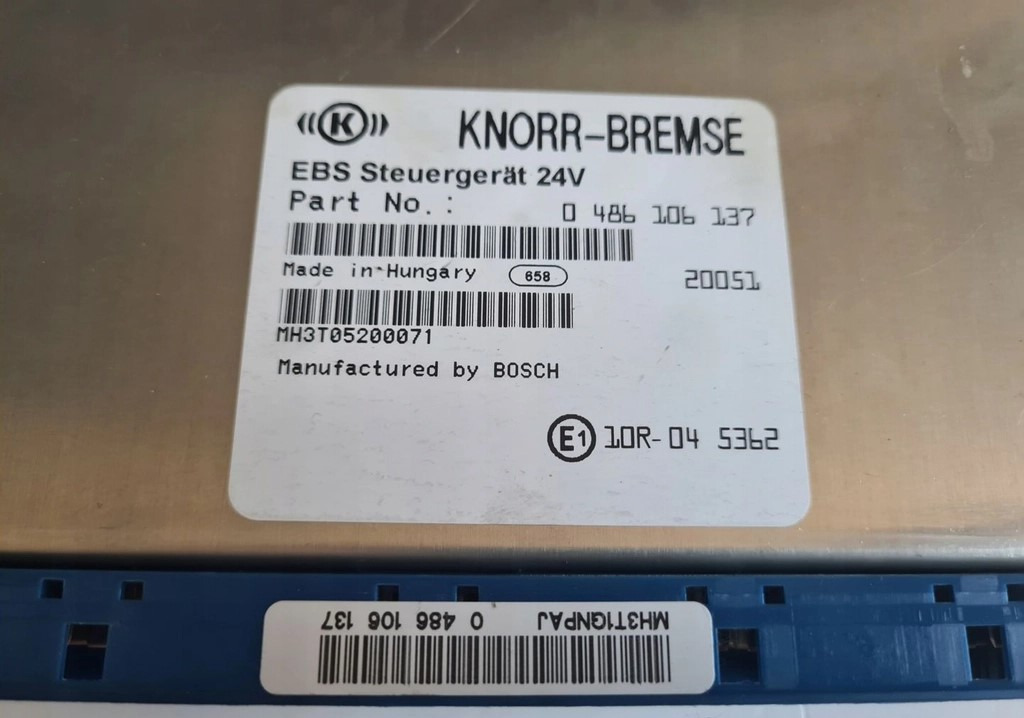 KNORR-BREMSE STEROWNIK KOMPUTER KASETA EBS FORD F-MAX 500 TRUCKS EURO 6 CARGO - Sistem electric pentru Camion: Foto 4 KNORR-BREMSE STEROWNIK KOMPUTER KASETA EBS FORD F-MAX 500 TRUCKS EURO 6 CARGO - Sistem electric pentru Camion: Foto 4