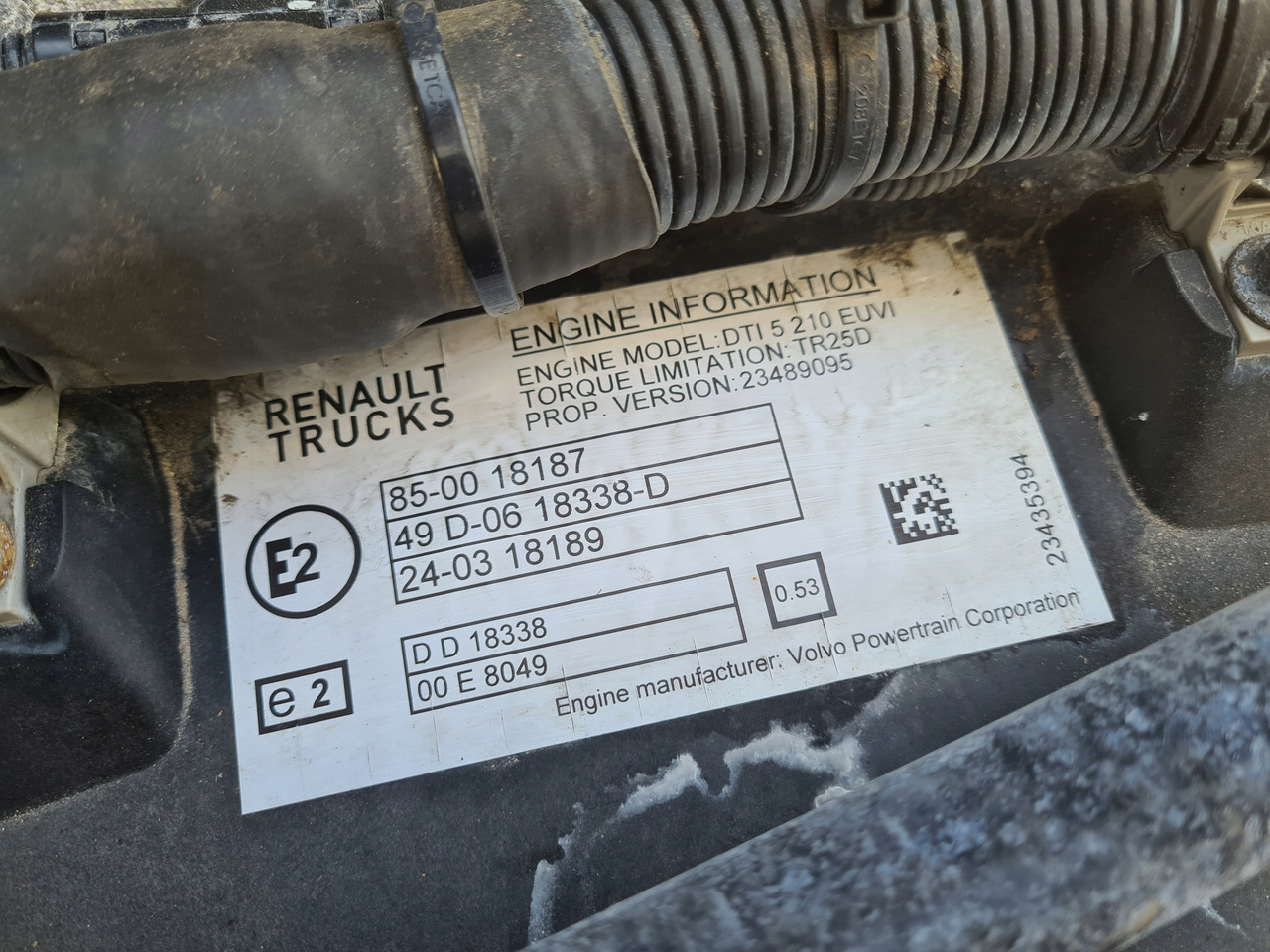 KOMPLETNY RENAULT GAMA D DTI 5 EUVI VOLVO FL D5K EURO 6 2020 ROK DTI 5 210 EUVI - Motor: Foto 5 KOMPLETNY RENAULT GAMA D DTI 5 EUVI VOLVO FL D5K EURO 6 2020 ROK DTI 5 210 EUVI - Motor: Foto 5