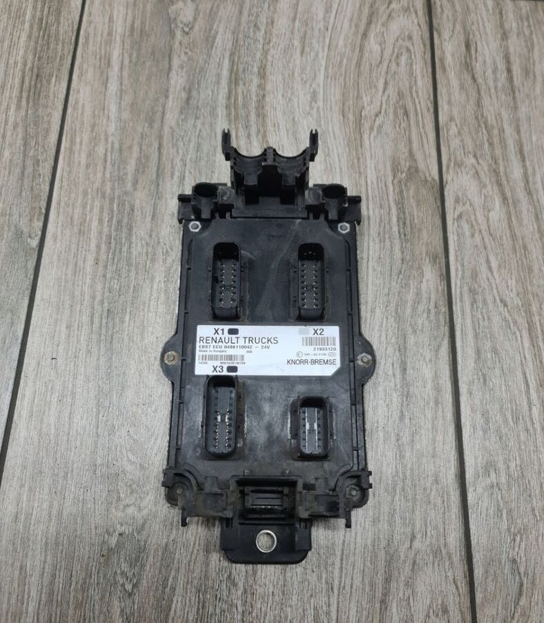 Knorr-Bremse STEROWNIK MODUŁ EBS RENAULT GAMA T 21933120 - Calculator de bord pentru Camion: Foto 1 Knorr-Bremse STEROWNIK MODUŁ EBS RENAULT GAMA T 21933120 - Calculator de bord pentru Camion: Foto 1