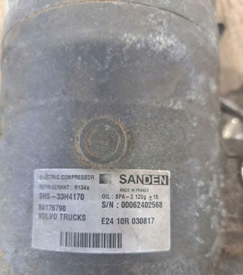 Sanden SPRĘŻARKA KOMPRESOR KLIMATYZACJI VOLVO FH 4 FMX 84176798 - Compresor A/C pentru Camion: Foto 4 Sanden SPRĘŻARKA KOMPRESOR KLIMATYZACJI VOLVO FH 4 FMX 84176798 - Compresor A/C pentru Camion: Foto 4