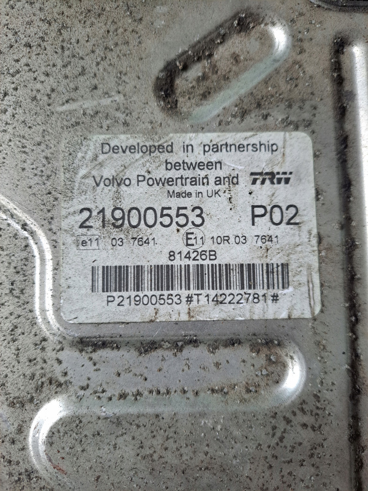 VOLVO KASETA KOMPUTER STEROWNIK SILNIKA VOLVO FH 4 FM 4 21900553 - Calculator de bord pentru Camion: Foto 5 VOLVO KASETA KOMPUTER STEROWNIK SILNIKA VOLVO FH 4 FM 4 21900553 - Calculator de bord pentru Camion: Foto 5