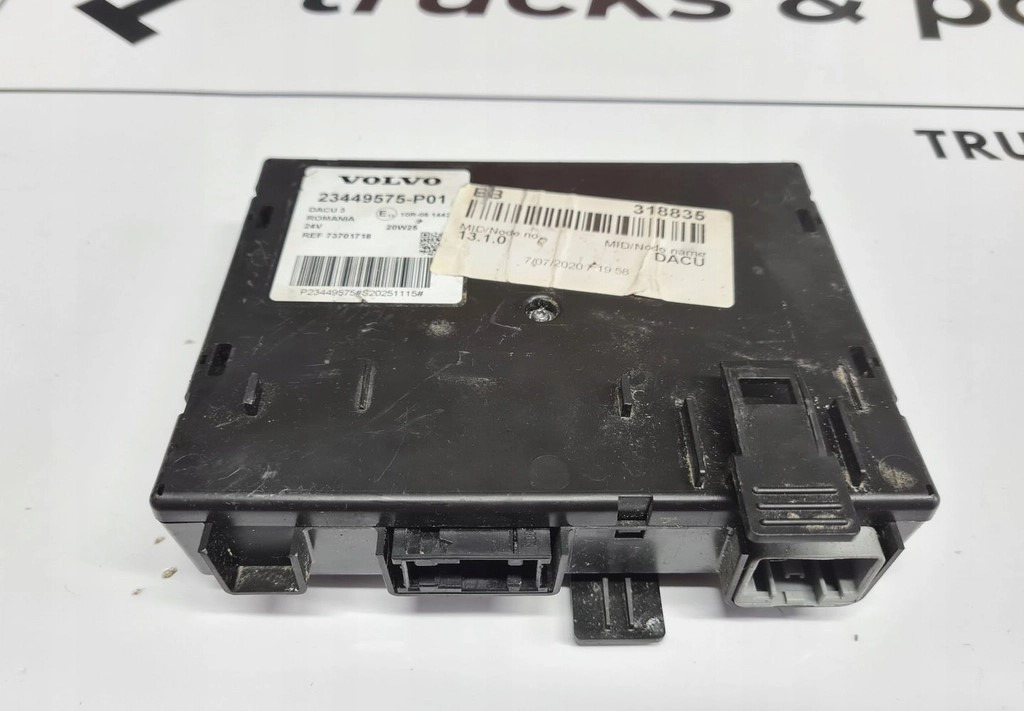 VOLVO MODUŁ STEROWNIK KASETA KOMPUTER DACU VOLVO FH 4 FM 4 FMX 23449575 - Sistem electric pentru Camion: Foto 2 VOLVO MODUŁ STEROWNIK KASETA KOMPUTER DACU VOLVO FH 4 FM 4 FMX 23449575 - Sistem electric pentru Camion: Foto 2
