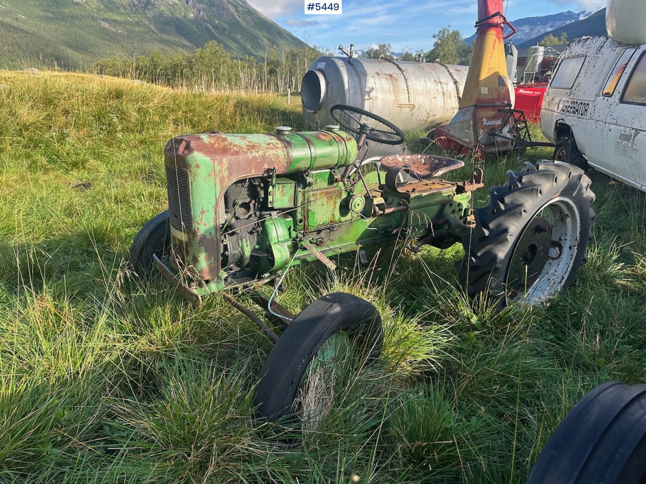 1950 Holder B10/D veteran tractor. Rep object. - Tractor agricol: Foto 1 1950 Holder B10/D veteran tractor. Rep object. - Tractor agricol: Foto 1