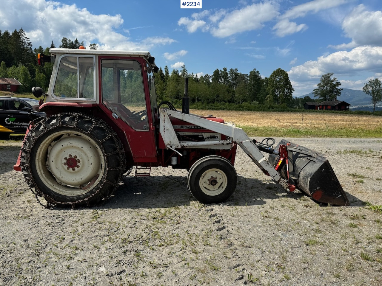 1973 International Harvester 454 w/front loader. - Tractor agricol: Foto 3 1973 International Harvester 454 w/front loader. - Tractor agricol: Foto 3