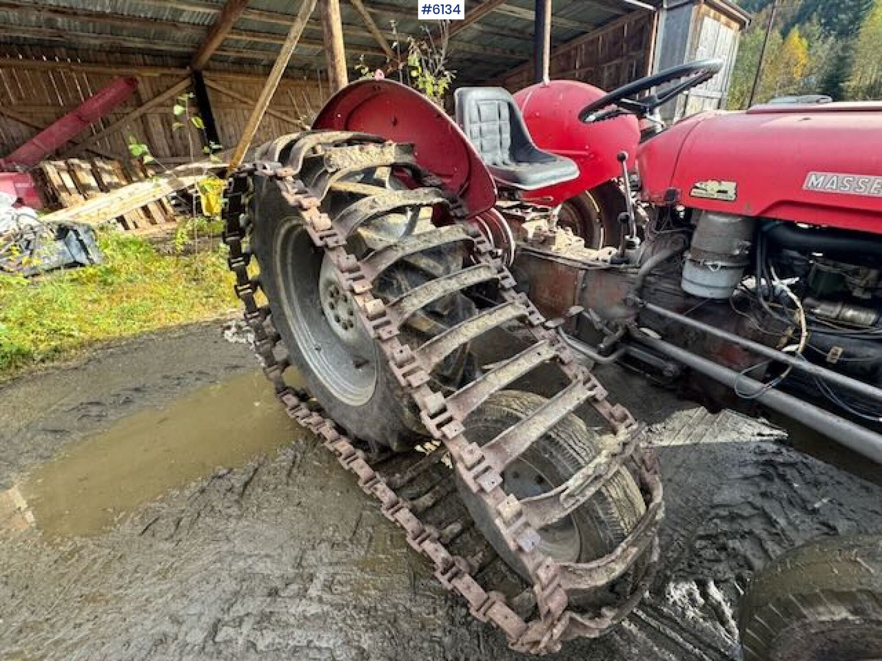 Tractor agricol 1973 Massey Ferguson 35 with tracks. WATCH VIDEO!: Foto 6