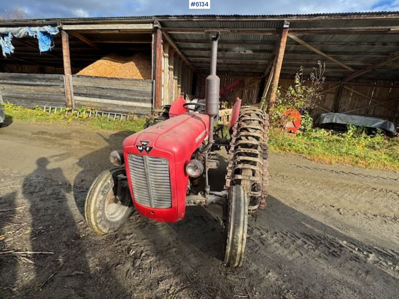 Tractor agricol 1973 Massey Ferguson 35 with tracks. WATCH VIDEO!: Foto 7