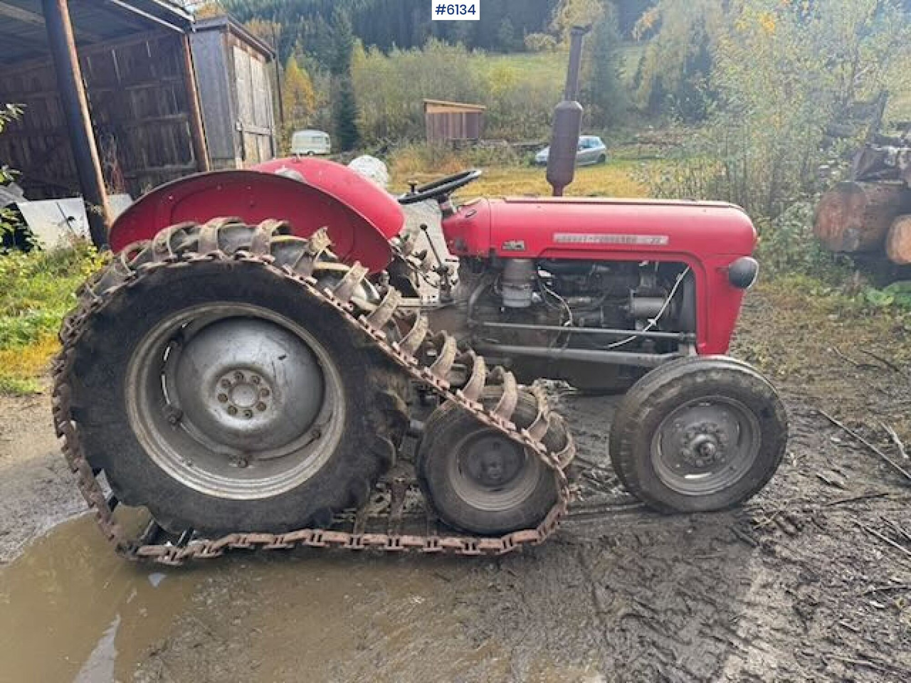 1973 Massey Ferguson 35 with tracks. WATCH VIDEO! - Tractor agricol: Foto 1 1973 Massey Ferguson 35 with tracks. WATCH VIDEO! - Tractor agricol: Foto 1