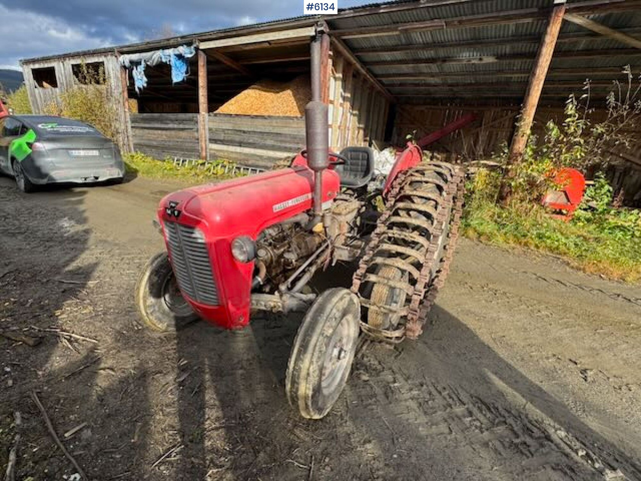 Tractor agricol 1973 Massey Ferguson 35 with tracks. WATCH VIDEO!: Foto 12