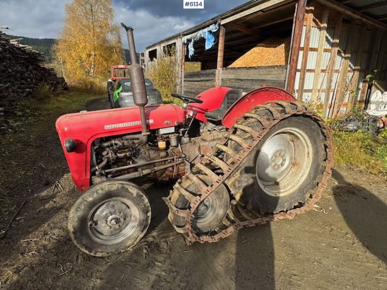 Tractor agricol 1973 Massey Ferguson 35 with tracks. WATCH VIDEO!: Foto 13