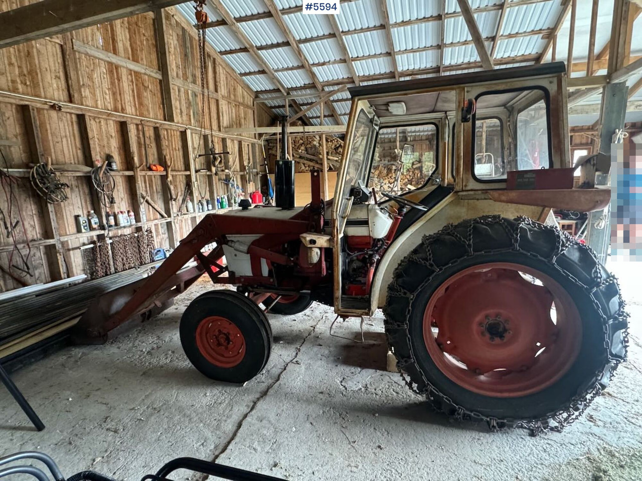 1974 David Brown 885 w/ loaders and chain. - Tractor agricol: Foto 5 1974 David Brown 885 w/ loaders and chain. - Tractor agricol: Foto 5