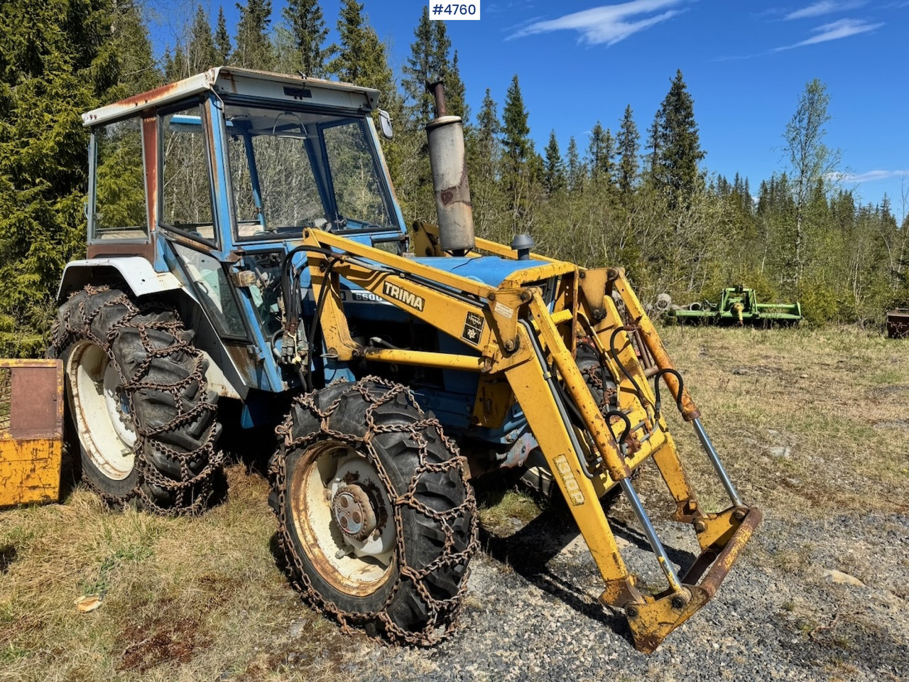 1978 Ford 6600 4x4 w/ Front Loader, Bucket, Twin Wheels and Winch. - Tractor agricol: Foto 5 1978 Ford 6600 4x4 w/ Front Loader, Bucket, Twin Wheels and Winch. - Tractor agricol: Foto 5