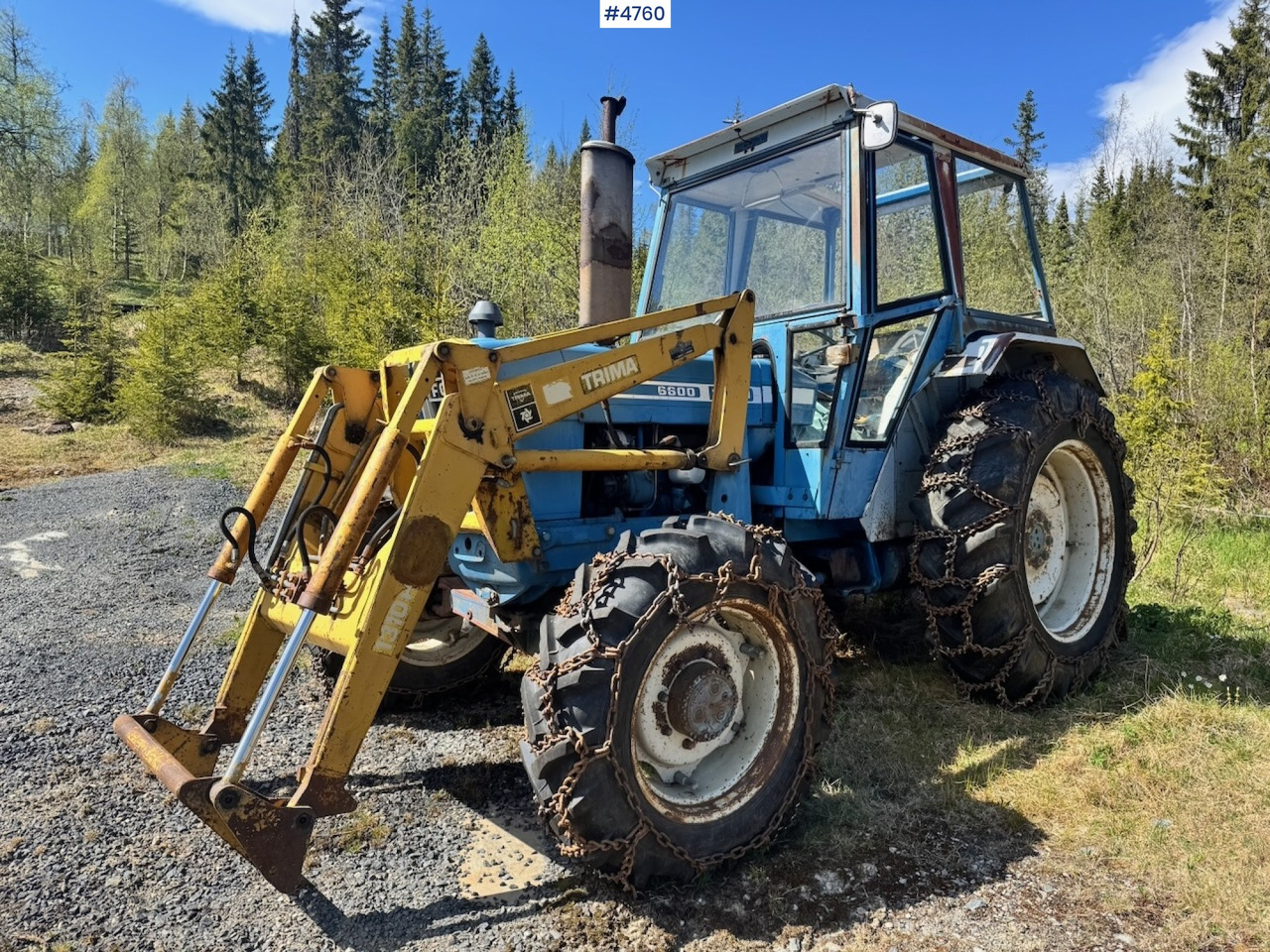 1978 Ford 6600 4x4 w/ Front Loader, Bucket, Twin Wheels and Winch. - Tractor agricol: Foto 2 1978 Ford 6600 4x4 w/ Front Loader, Bucket, Twin Wheels and Winch. - Tractor agricol: Foto 2