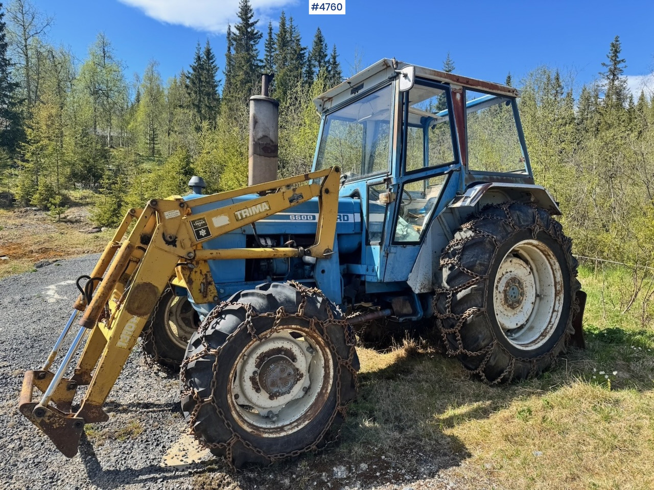 1978 Ford 6600 4x4 w/ Front Loader, Bucket, Twin Wheels and Winch. - Tractor agricol: Foto 3 1978 Ford 6600 4x4 w/ Front Loader, Bucket, Twin Wheels and Winch. - Tractor agricol: Foto 3