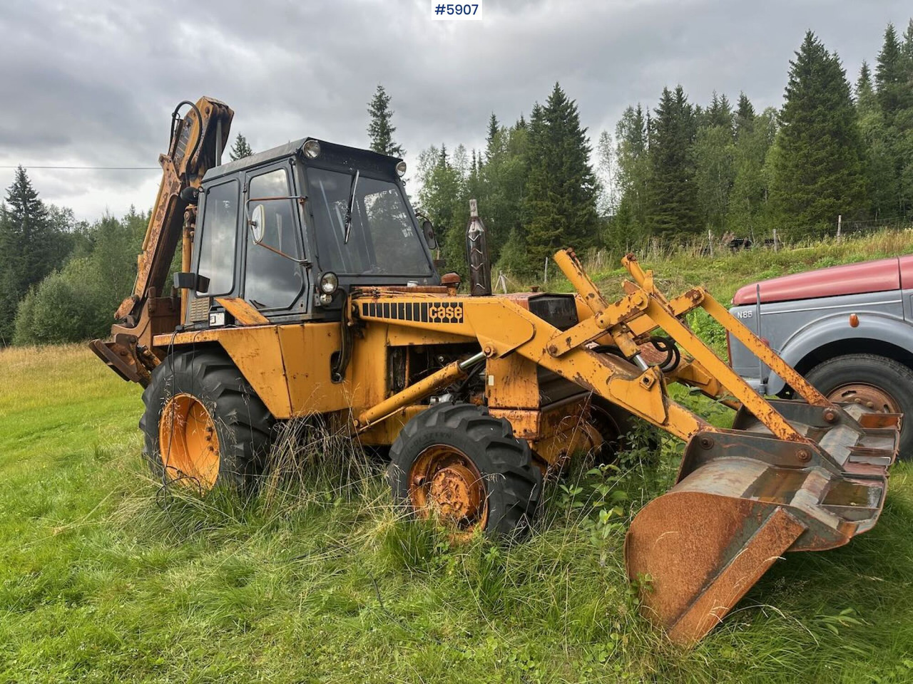 1979 CASE 580 backhoe. REP.OBJECT. WATCH VIDEO. - Tractor agricol: Foto 1 1979 CASE 580 backhoe. REP.OBJECT. WATCH VIDEO. - Tractor agricol: Foto 1