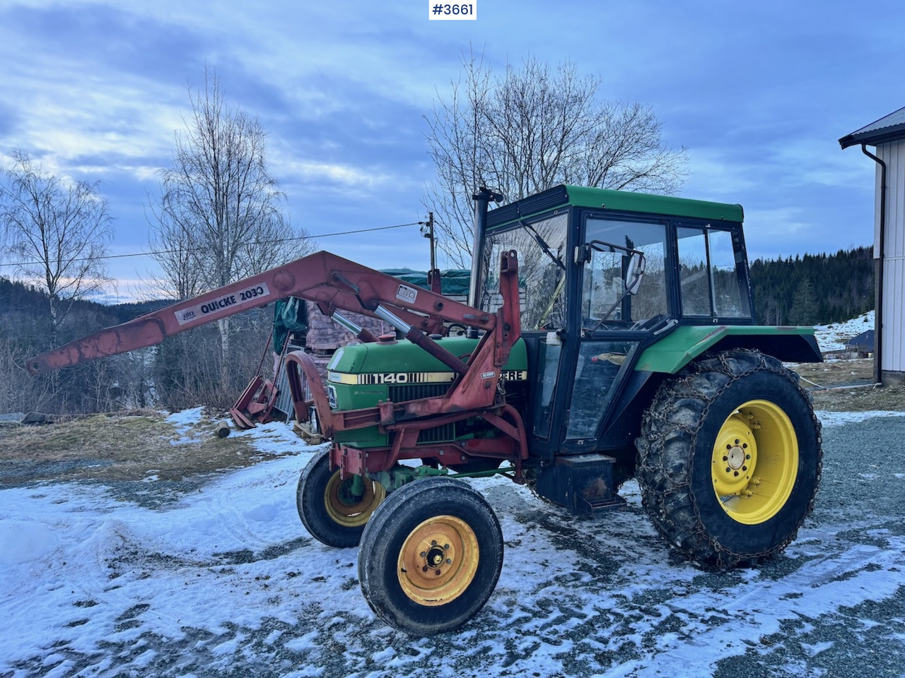 1980 John Deere 1140 Synchron w/ Front loader and bucket - Tractor agricol: Foto 3 1980 John Deere 1140 Synchron w/ Front loader and bucket - Tractor agricol: Foto 3
