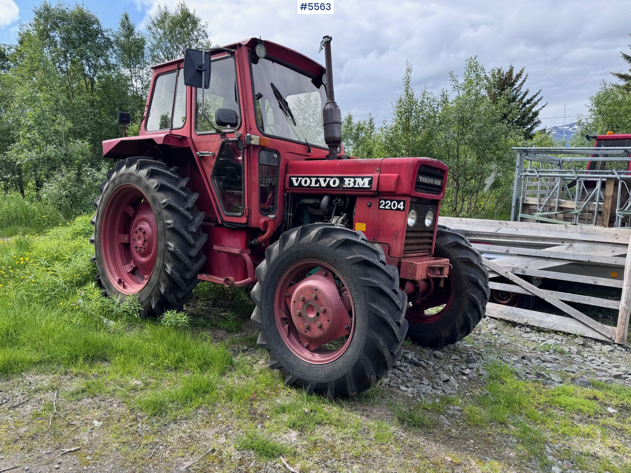 1980 Volvo BM 2204 - Tractor agricol: Foto 2 1980 Volvo BM 2204 - Tractor agricol: Foto 2