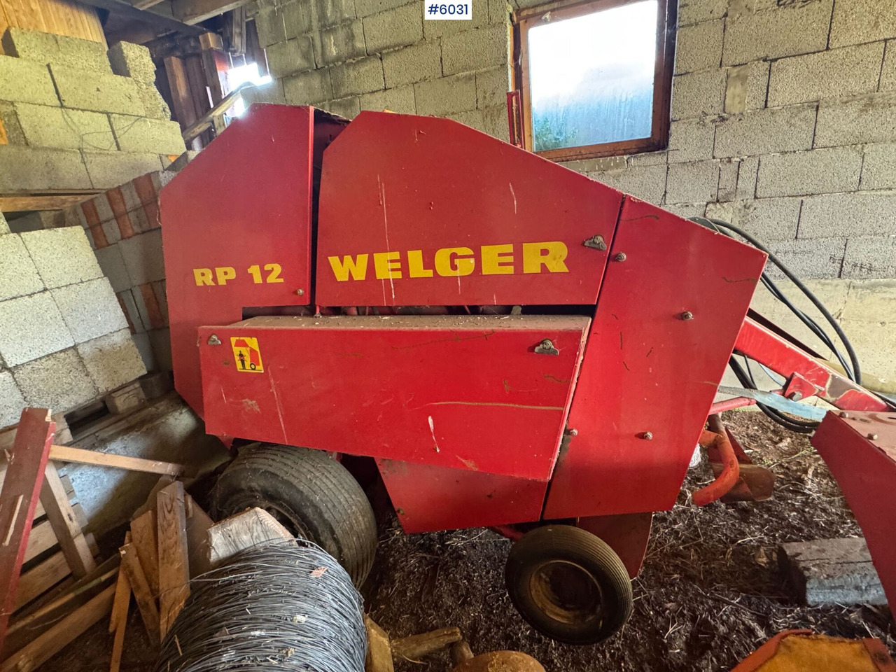 1983 Welger RP 12 round baler - Utilaje pentru fân: Foto 4 1983 Welger RP 12 round baler - Utilaje pentru fân: Foto 4