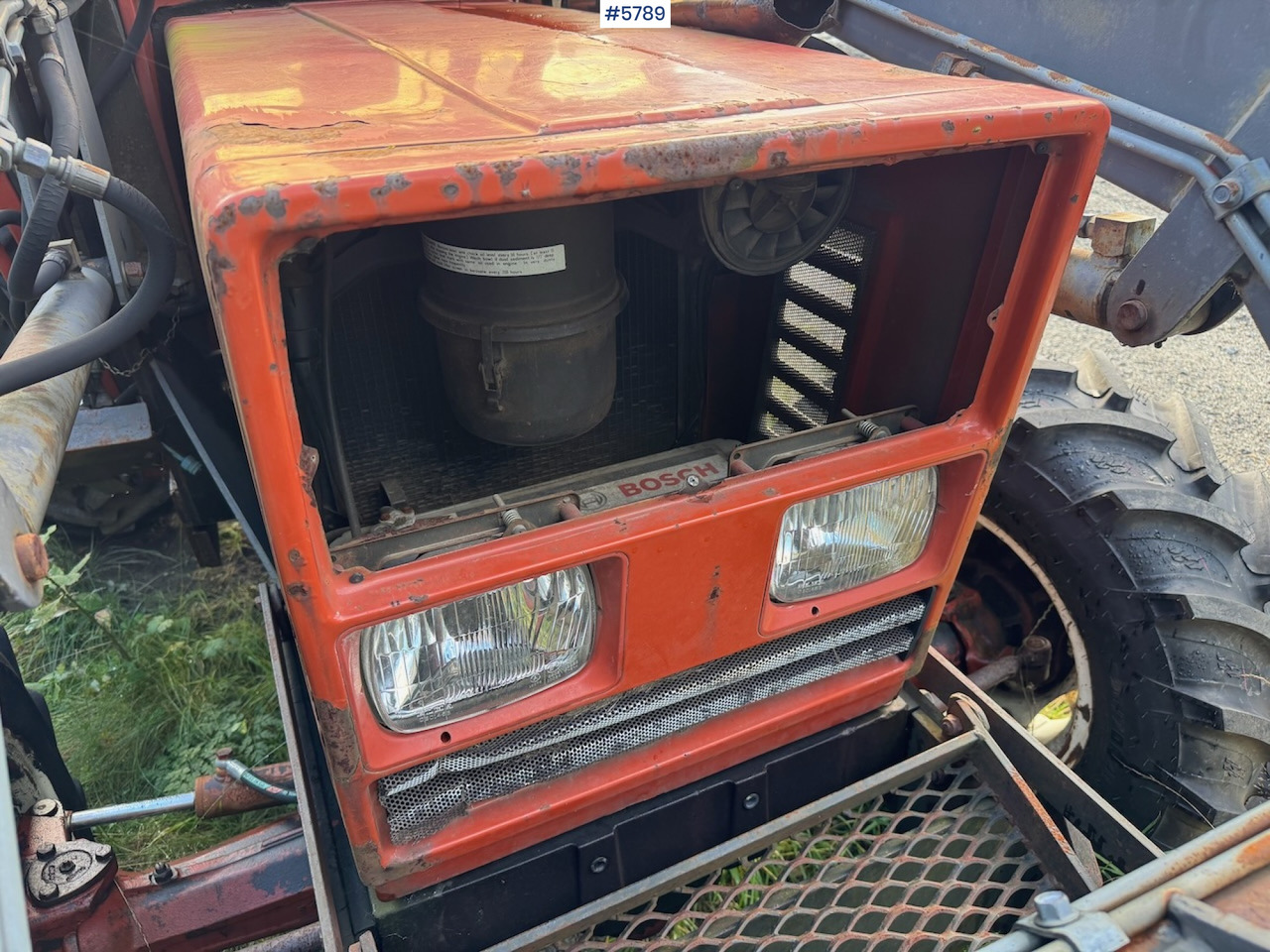 1986 Fiat 55-46 DT w/ front loader. - Tractor agricol: Foto 5 1986 Fiat 55-46 DT w/ front loader. - Tractor agricol: Foto 5