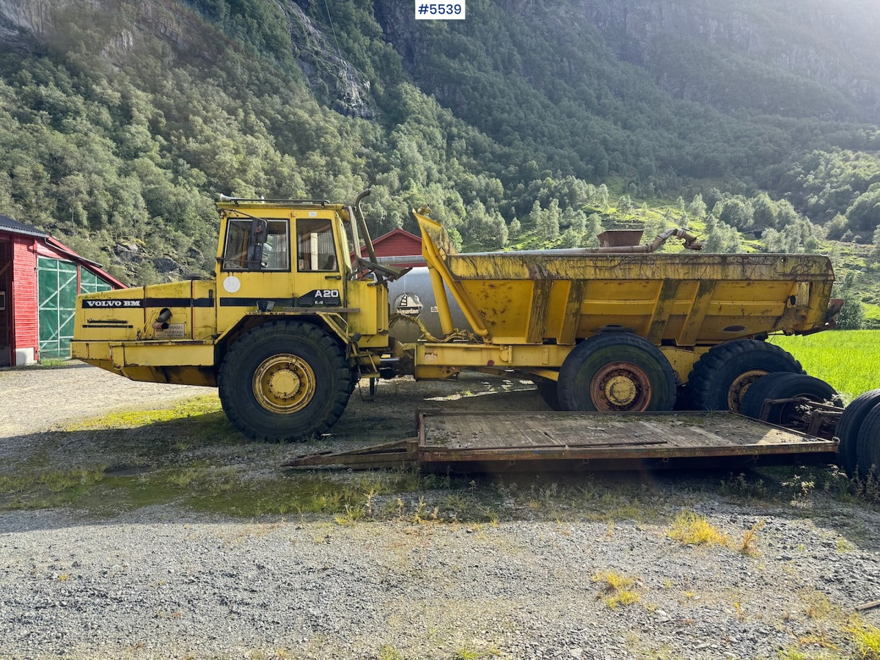 1989 Volvo A 20 6x6. - Camion articulat: Foto 1 1989 Volvo A 20 6x6. - Camion articulat: Foto 1