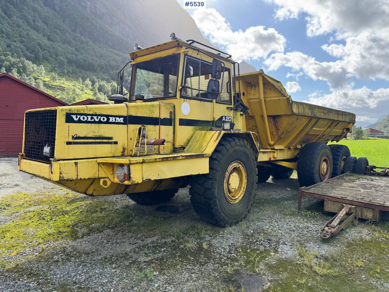 1989 Volvo A 20 6x6. - Camion articulat: Foto 3 1989 Volvo A 20 6x6. - Camion articulat: Foto 3