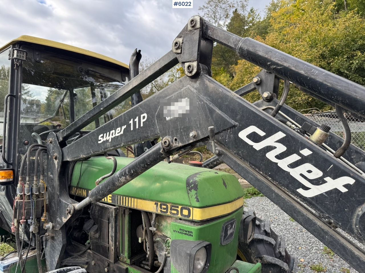 1990 John Deere 1950 Power Synchron w/ front loader. - Tractor agricol: Foto 5 1990 John Deere 1950 Power Synchron w/ front loader. - Tractor agricol: Foto 5