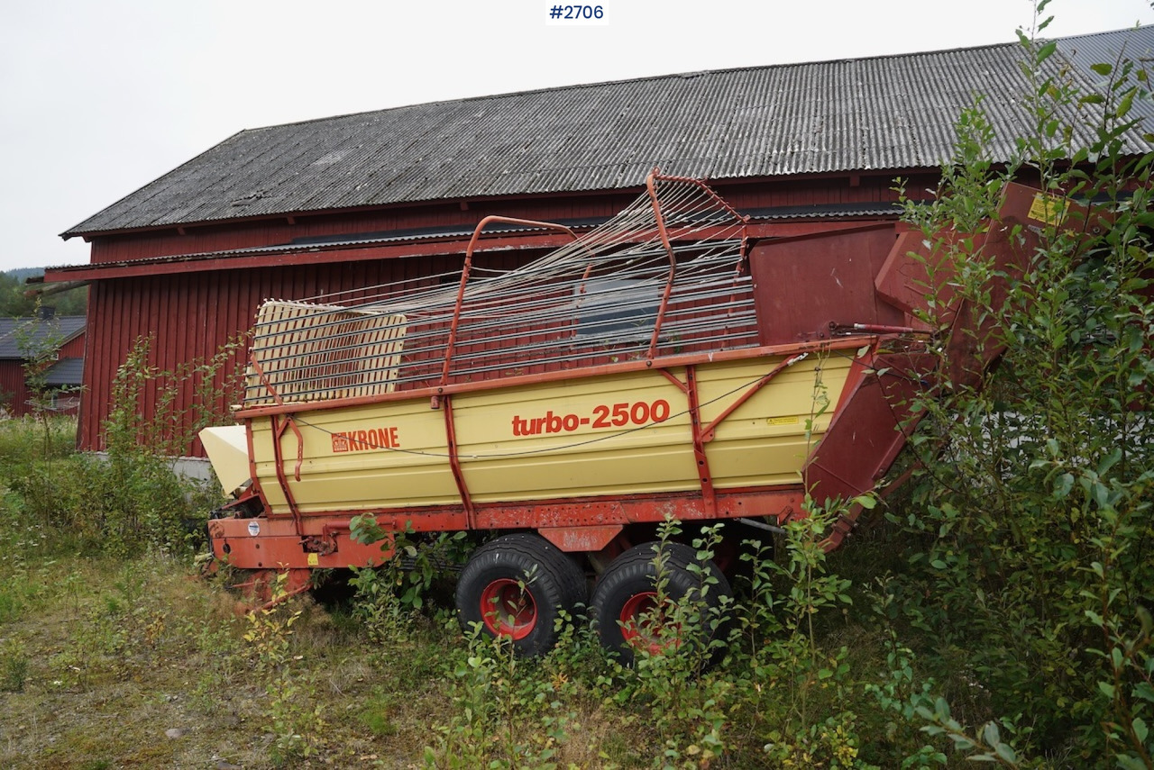 1990 Krone Turbo 2500T - Utilaje pentru fân: Foto 2 1990 Krone Turbo 2500T - Utilaje pentru fân: Foto 2
