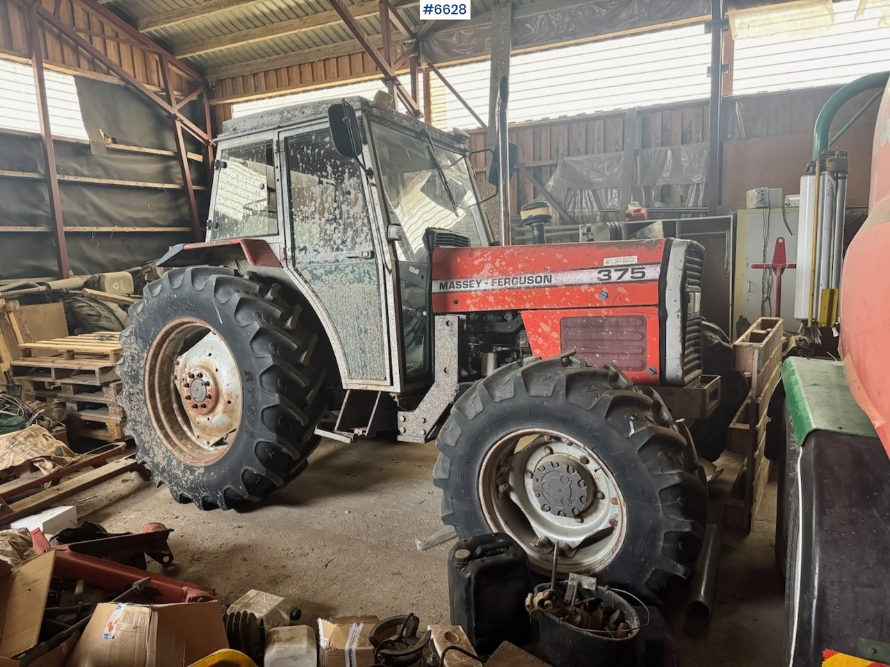 1990 Massey Ferguson 375 4x4 Tractor. - Tractor agricol: Foto 1 1990 Massey Ferguson 375 4x4 Tractor. - Tractor agricol: Foto 1