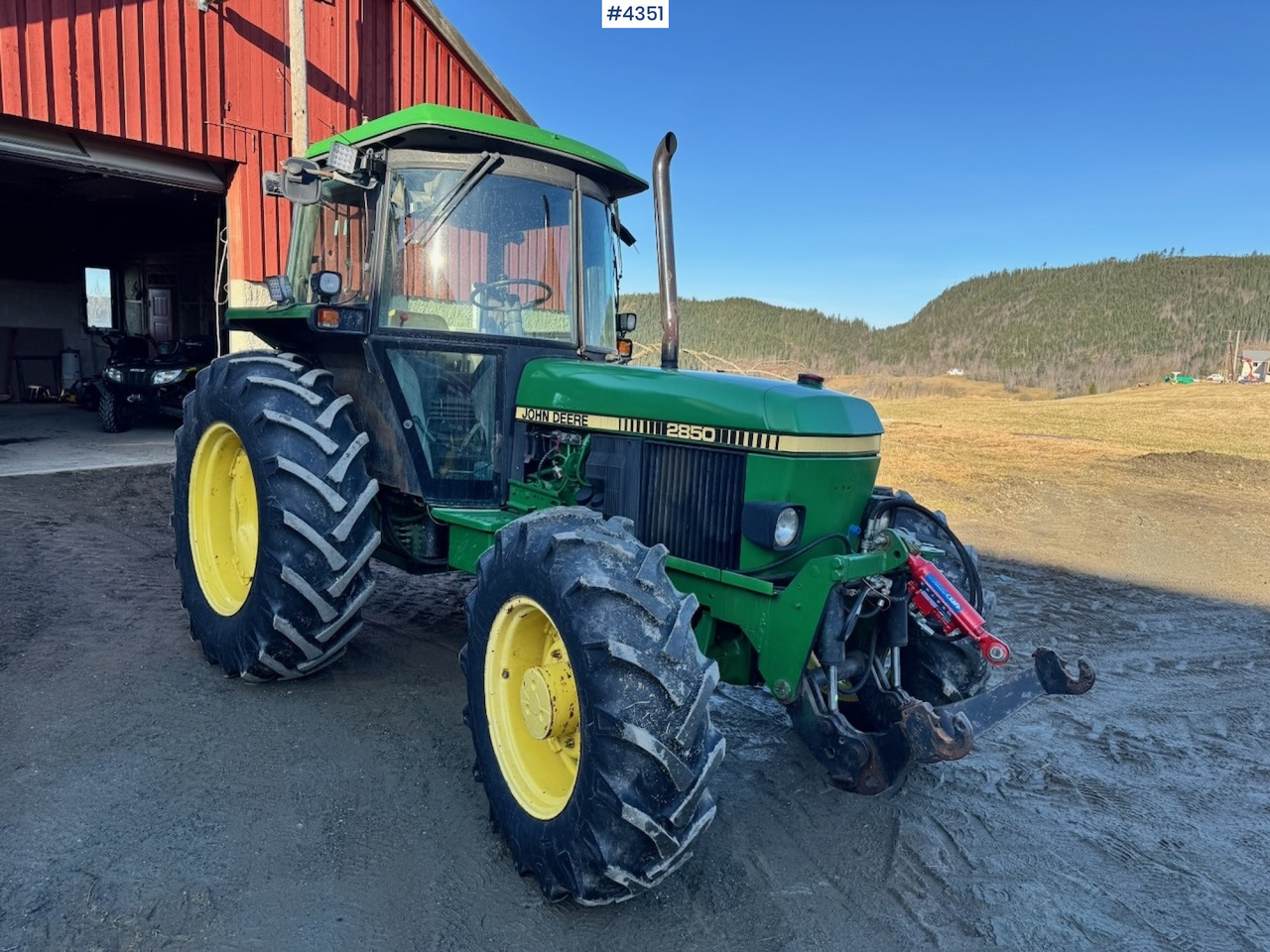 1991 John Deere 2850 4x4 Synchron w/ front hydraulics. - Tractor agricol: Foto 5 1991 John Deere 2850 4x4 Synchron w/ front hydraulics. - Tractor agricol: Foto 5