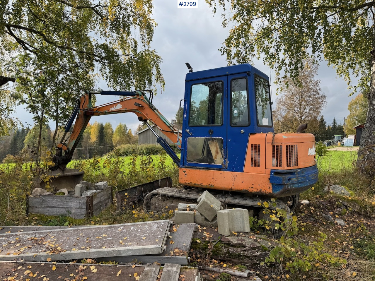 1992 Hanix H45 w/ 4 drawers and spike hammer - Mini excavator: Foto 1 1992 Hanix H45 w/ 4 drawers and spike hammer - Mini excavator: Foto 1