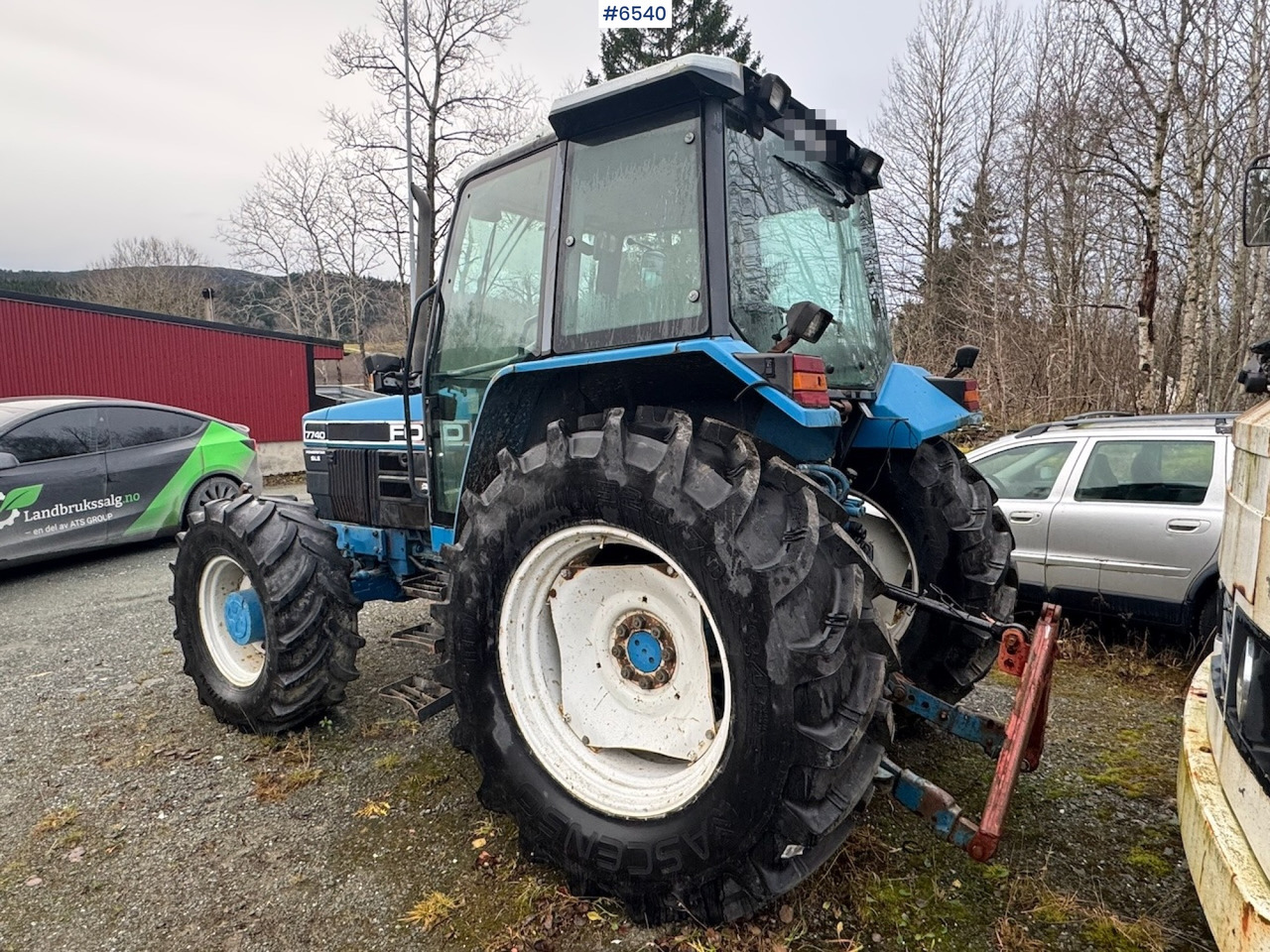 1993 Ford 7740 SLE m/ front hydraulics - Tractor agricol: Foto 4 1993 Ford 7740 SLE m/ front hydraulics - Tractor agricol: Foto 4