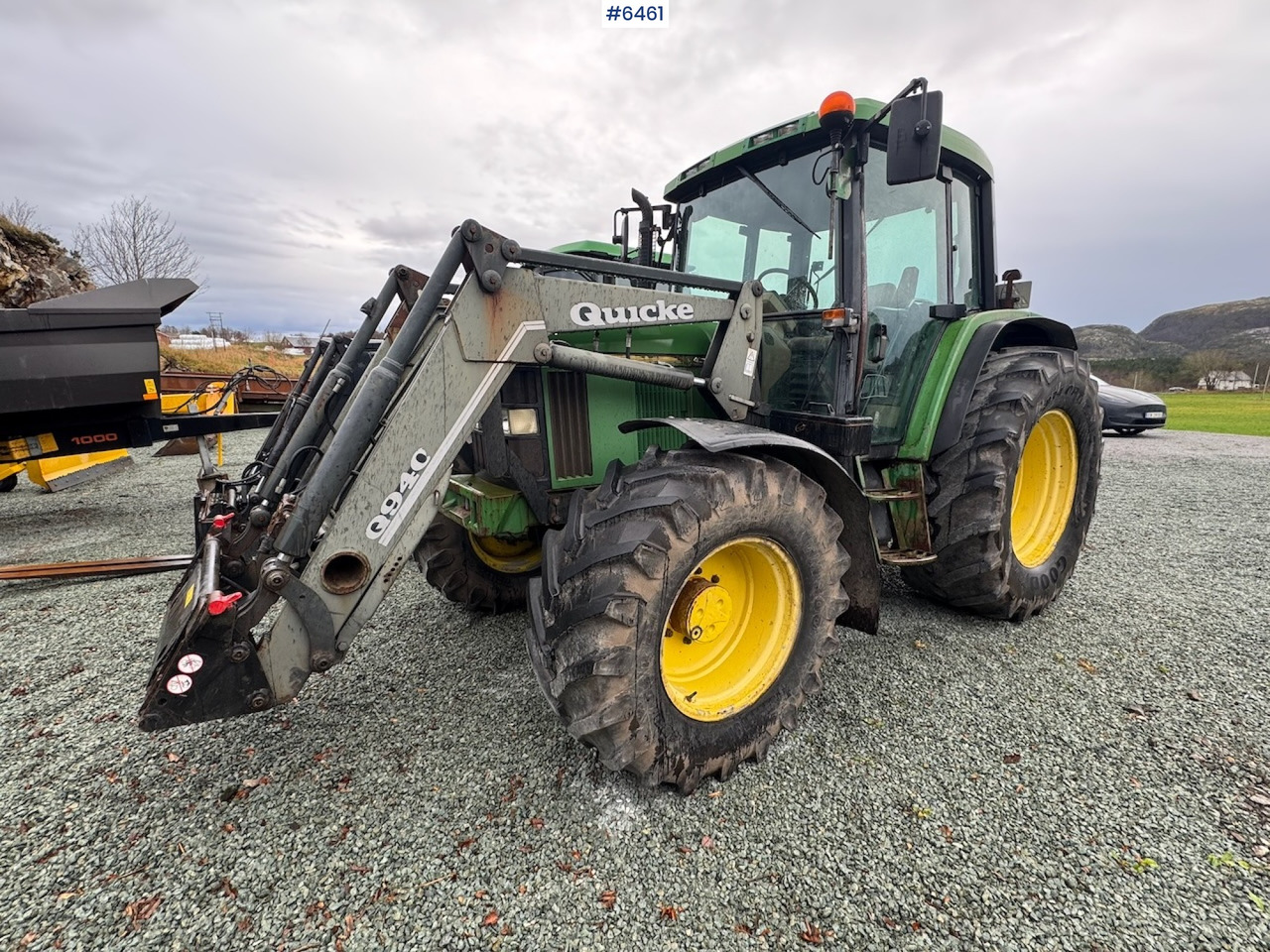 1995 John Deere 6400 w/ Quicke 960 loader. WATCH THE VIDEO! - Tractor agricol: Foto 1 1995 John Deere 6400 w/ Quicke 960 loader. WATCH THE VIDEO! - Tractor agricol: Foto 1